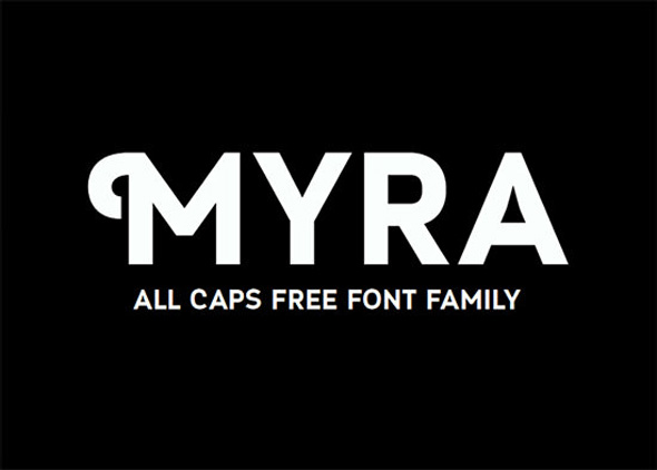 Myra free font