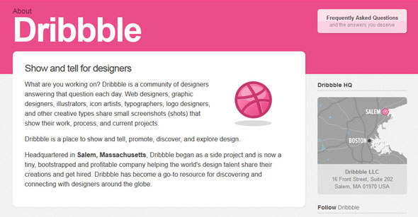 Dribbble das kreative Social Network