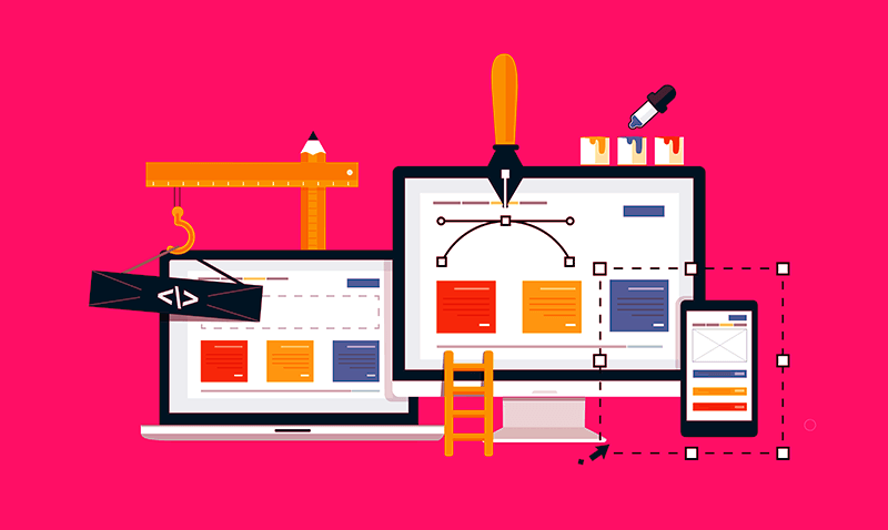 Hybrides Webdesign
